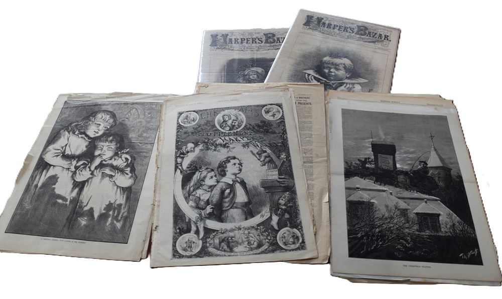 Lot 110: Collection Of Unframed Thomas Nast Woodcuts