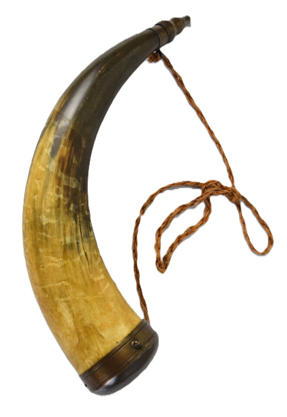 Lot 126: English Large Sporting Powder Horn Circa 1790-1840