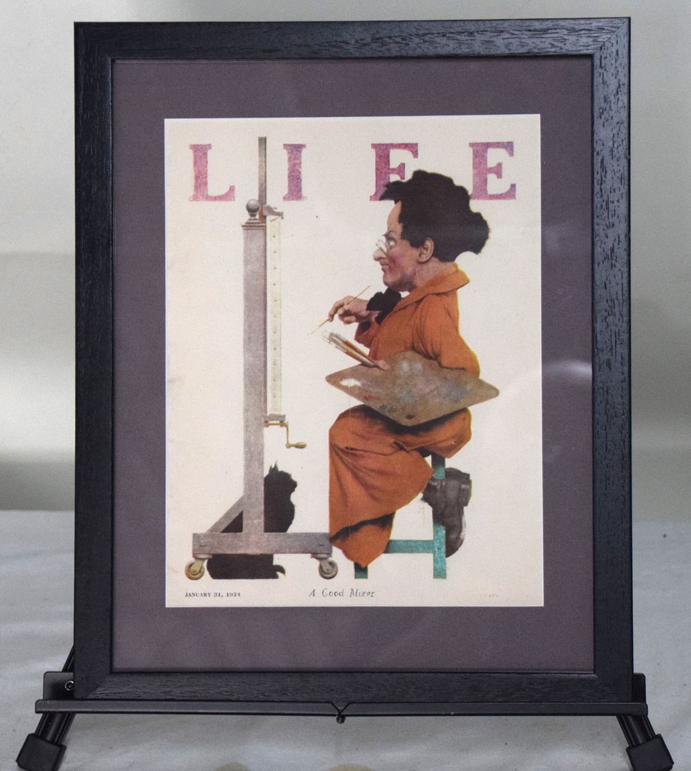 Lot 129: Maxfield Parrish Life Magazine Cover