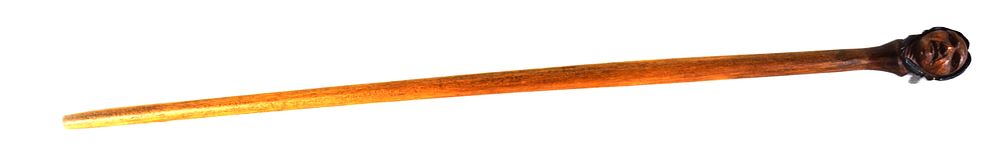 Lot 134A: Carved Native American Cane