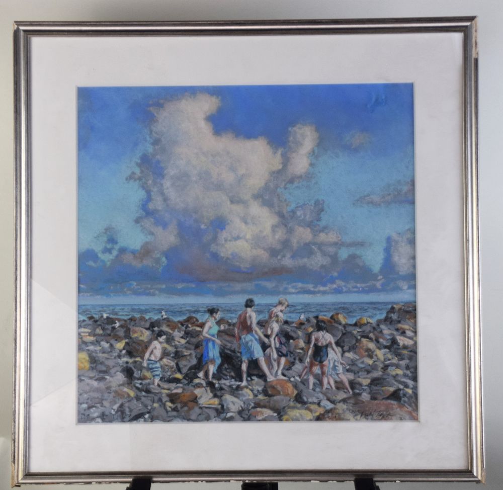 Lot 135: Dahl Taylor Beach Scene