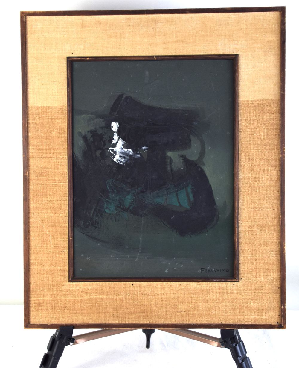 Lot 138: Fukushima Abstract Painting