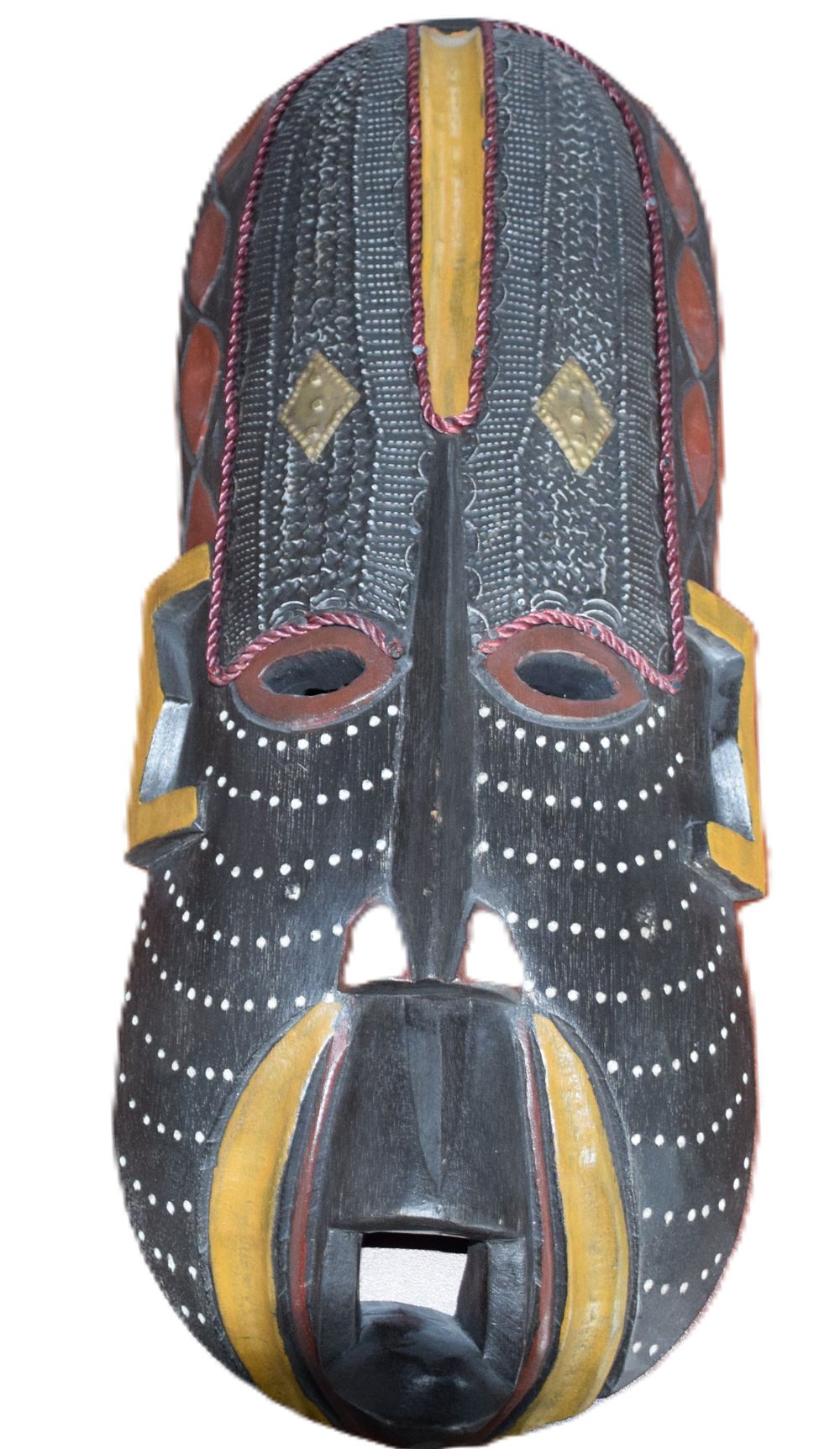 Lot 163: Cameroon Grassfields Elephant-style Wall Mask,