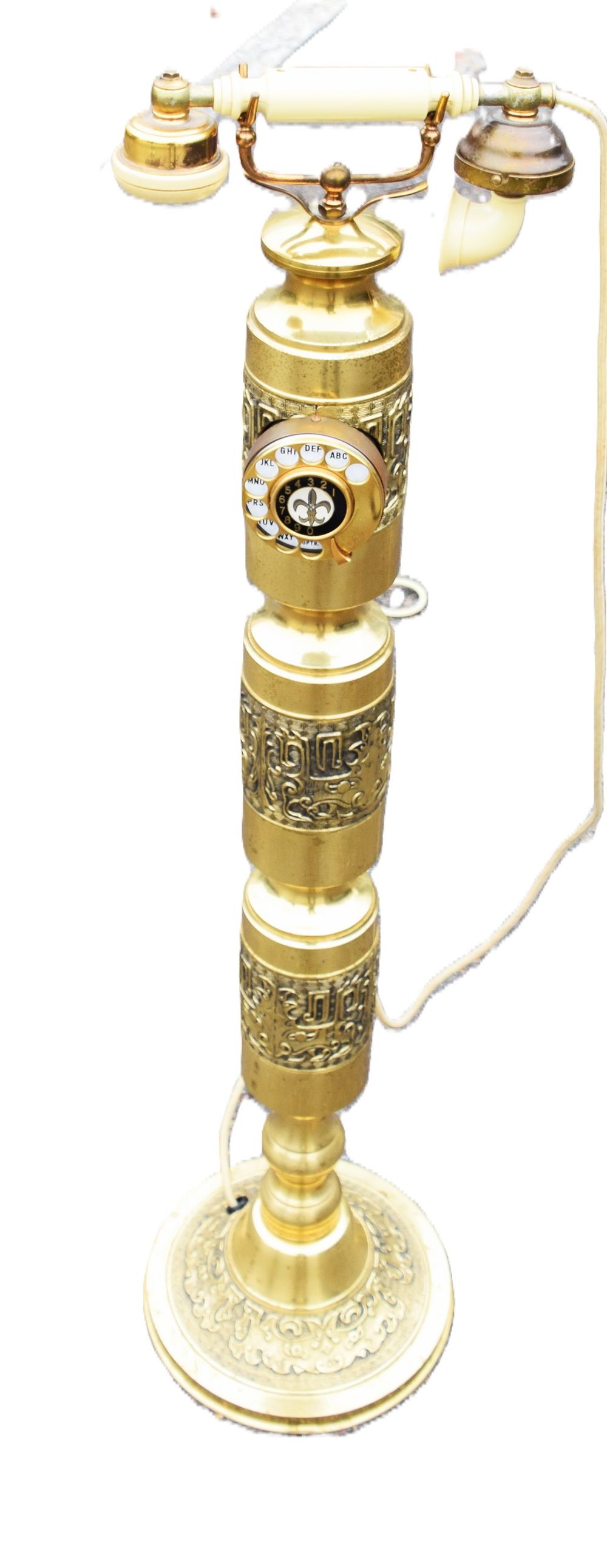 Lot 176: Elegant Floor Model Telephone