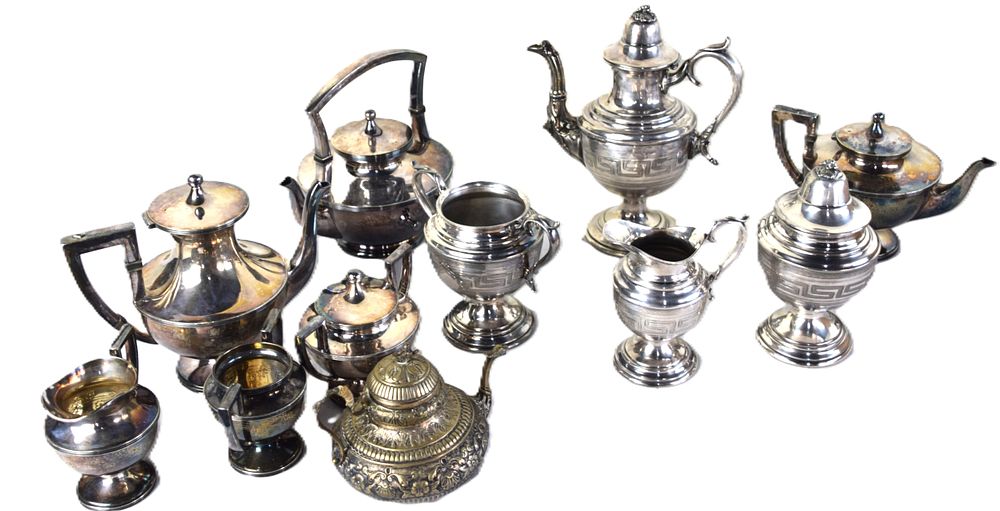 Lot 176B: Assorted Silver Plate Lot