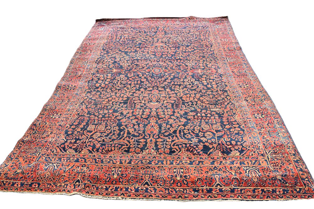 Lot 178: Room Size Antique Oriental Rug