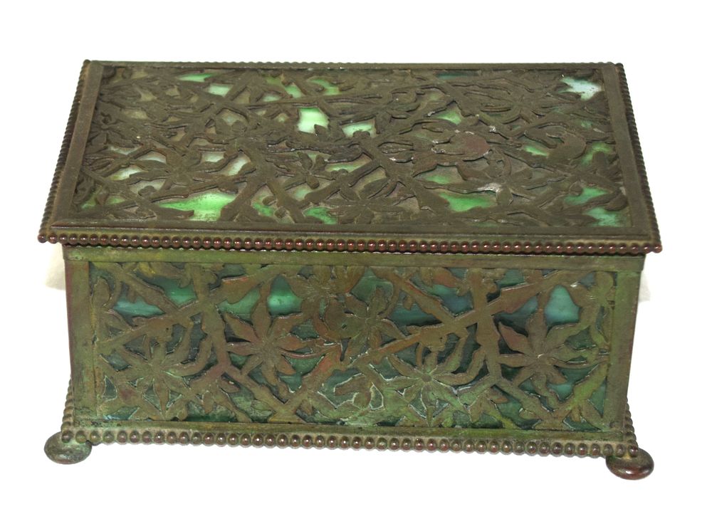 Lot 179: Art Nouveau Valuables Box