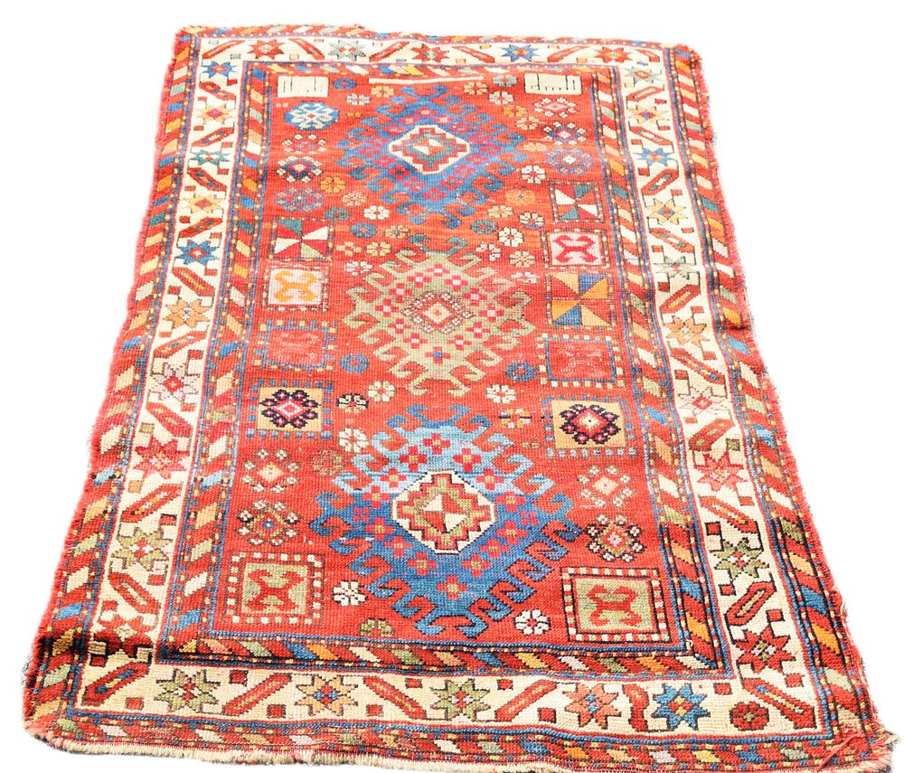 Lot 182: Oriental Scatter Rug