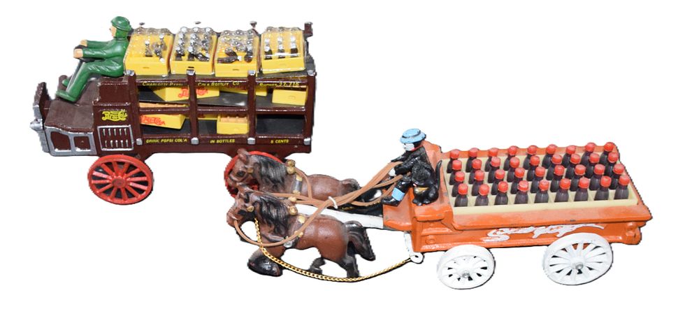 Lot 236: 2 Piece Cast Iron Toy Lot
