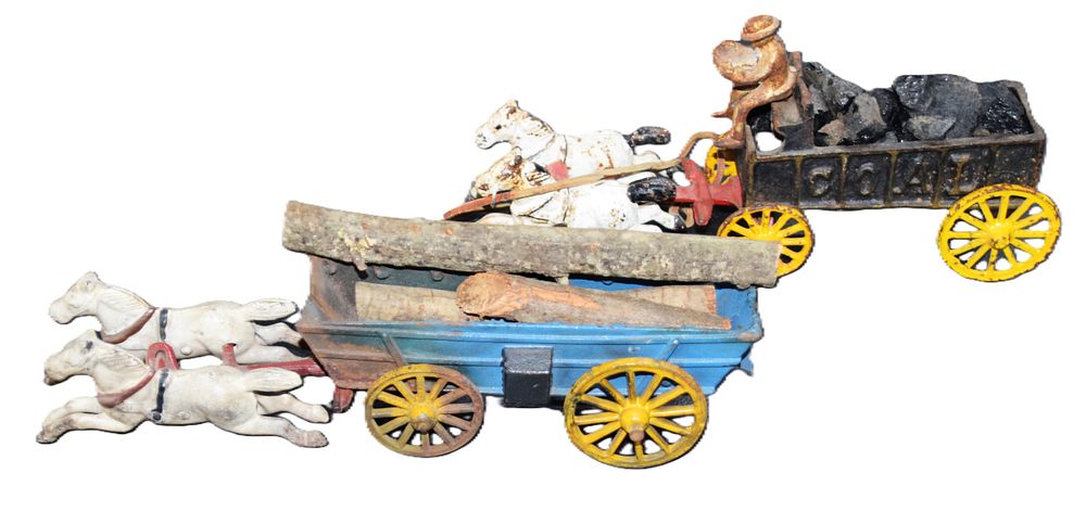 Lot 248: 2 Piece Cast Iron Toy Lot