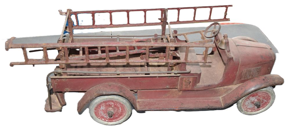 Lot 250A: Buddy L Toy Firetruck