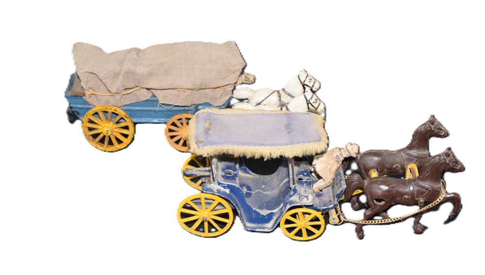 Lot 256: 2 Piece Toy Wagon Lot