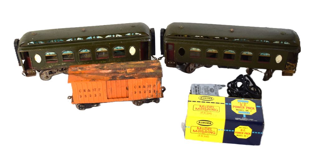Lot 288: Toy Train Car Lot