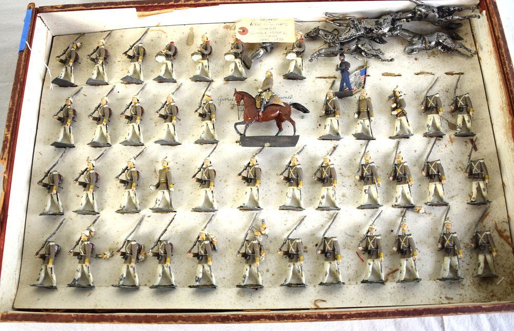 Lot 291: 7th Regiment NY National Guard Lead Soldiers