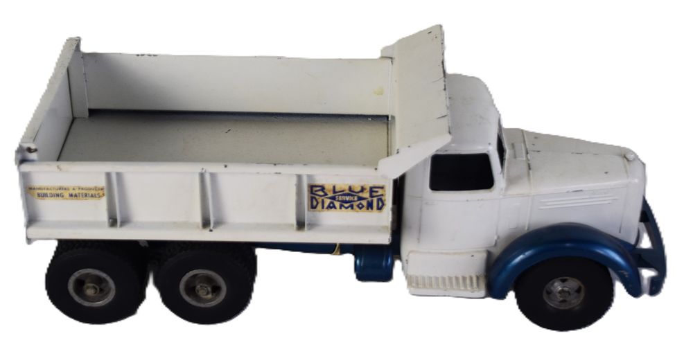 Lot 298: Vintage 1950s Smith Miller Blue Diamond Truck