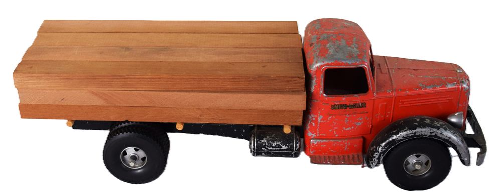 Lot 307: Smith Miller Flatbed Lumber Truck