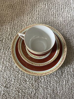 כוס וצלחות פורצלן סינית ישנה ציור יד סימן זהב 15.5/12 סמ
. כוס וצלחות פורצלן סינית ישנה ציור יד 