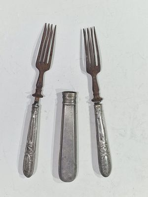 לוט ידיות כסף רוסי