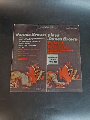 תקליט ויניל מקורי (LP) – ג'יימס בראון: James Brown Plays James Brown Today & Yesterday (הדפסה 