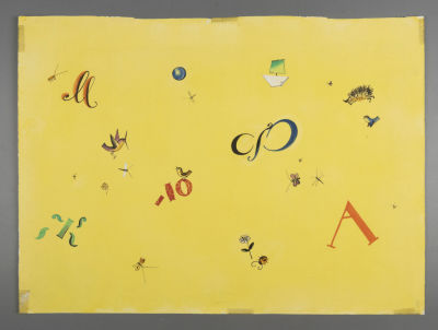 [Мастер книжной графики] Лемкуль Ф. В. Форзац. Оригиналы иллюстраций к книге С. Михалкова 