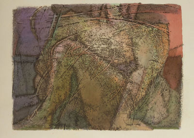 КоМЕЛЬФО. Торс. 2002. Бумага, смешанная техника. Размер 20х27 см. Хорошее состояние. 
Владимир 