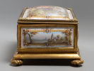 Шкатулка для украшений. Бронза, позолота, роспись эмалями, монтировка. Франция XIX в. Размер Изображение - 2