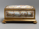 Шкатулка для украшений. Бронза, позолота, роспись эмалями, монтировка. Франция XIX в. Размер Изображение - 3