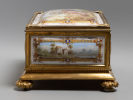 Шкатулка для украшений. Бронза, позолота, роспись эмалями, монтировка. Франция XIX в. Размер Изображение - 4