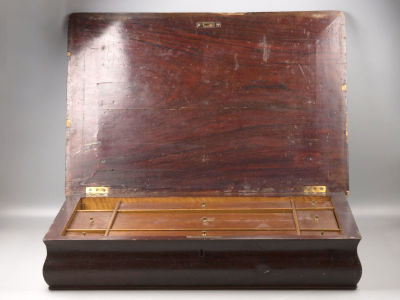 Столешница для рукоделия с ящичками. Дерево, фурнитура латунь. Кон. XIX - нач. ХХ в. Размер 13 