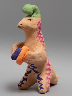 Кожлянский промысел. Авт. Дериглазова О.И. Игра в бубен. Глиняная игрушка-свистулька. Кожля 