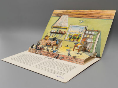 [Книжка-раскладушка] [На сербск. яз.] Три сказочных истории. Загреб, 1962. [На сербск. яз.] Три 