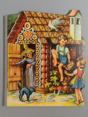 [Книжка-вырубка] [На фр. яз.] Гензель и Гретель. Загреб, втор. пол. XX в. [На фр. яз.] Гензель 