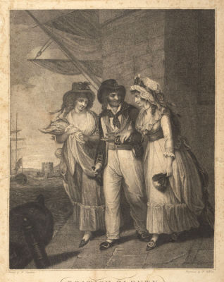 Singleton H. (по оригиналу), Vedovato P. (гравер). Британское изобилие (British plenty). 1800. 