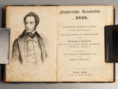 Конволют на нем. яз. с 3-мя публикациями о революции 1848 г. Berlin, 1848. 1) Frankreichs 