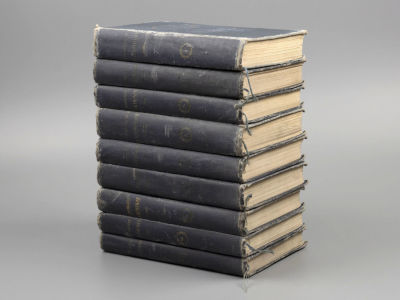 [9 томов] Гоголь Н.В. Сочинения и письма Н.В. Гоголя. Тома 1-3, 5-10. СПб., 1915. Гоголь Н.В. 