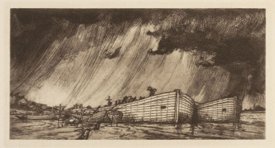 Фалилеев В. Д. Беляны. Эстамп. 1920-е гг. Размер 21,5х28 см. Условно хорошее состояние. Следы 