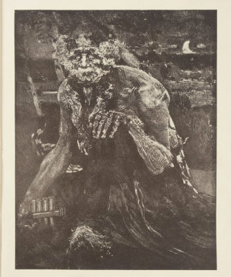 Пан. М. Врубель. Третьяковская галерея. Иллюстрация из энциклопедического словаря Брокгауза и 