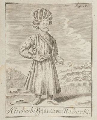 [Преображенная Россия] Узбек. Иллюстрация к книге Ф. Х. Вебера &laquo;Преображенная Россия&raquo;. Пер. 