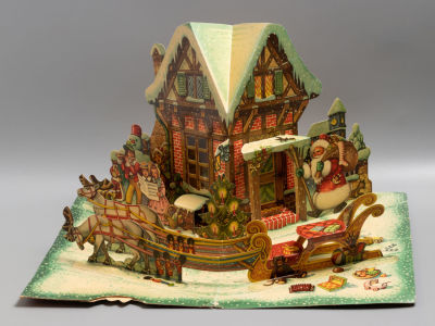 [На англ. яз. Дед Мороз. Художник В. Кубашта]. Father Christmas. Bilder von V. Kubasta. Prag, 1961.