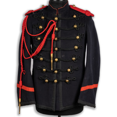 Мундир капрала адъютанта артиллерийского полка. Франция, рубеж XIX-XX в. Шерстяная ткань, шнур 