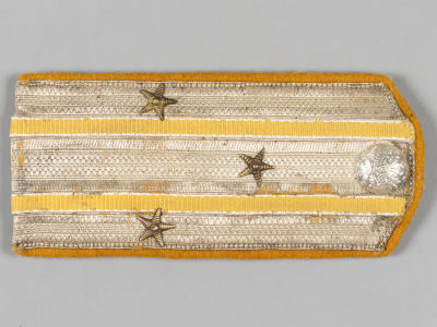 Погон войскового старшины Уссурийского казачьего войска Российской Императорской армии. Начало ХХ в