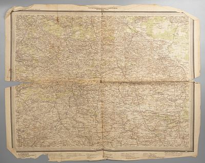 Тула. Специальная карта Европейской России. (Карта Стрельбицкого). Лист 58. Пг., 1932. Специальн 