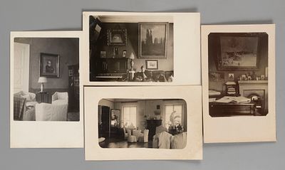 [Из архива худ. Н. Н. Дубовского] Интерьеры квартиры художника Н. Н. Дубовского. Четыре 