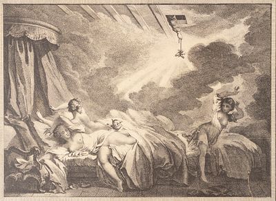 Овре П. Л. (гравер), Фрагонар Ж. О. (инвентор). Les Petards. XIX век. Типогравюра. Размер 19х25 см.