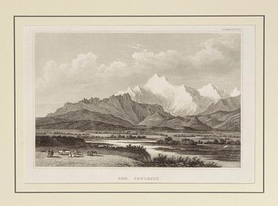 Кавказ. 1840-1860-е гг. Гравюра на стали. Размер по паспарту 24х30 см. Хорошее состояние. Следы 