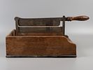 Гильотина для колки сахара. Усов. Санкт-Петербург, нач. ХХ в. Дерево, токарная работа, лак, металл.Изображение - 3