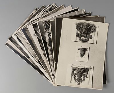 [Из архива архитектора С.Н. Давыдова] г. Петродворец (Петергоф) Монплезир. В процессе 