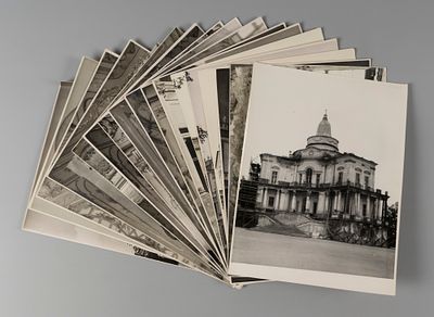 [Из архива архитектора С.Н. Давыдова] г. Ломоносов (Ораниенбаум) Катальная горка до и после 