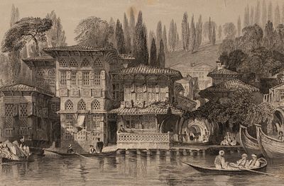 Аллом Т. (по рисунку), Сандс Дж. (гравер). Дом греческого священника, недалеко от Еникея на 