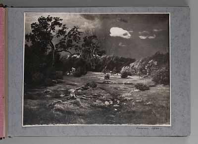 [Из архива худ. Н. Н. Дубовского] Альбом с фотографиями картин Н. Н. Дубовского из Донского 